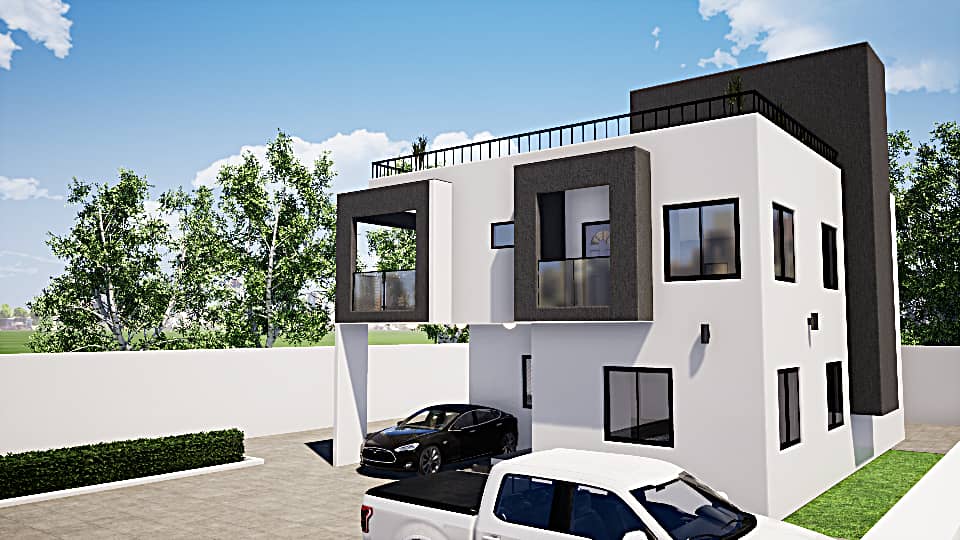 GLT-3: Five Bedroom ExecutivePlus Storey Detached with Carport & Rooftop Utility Area